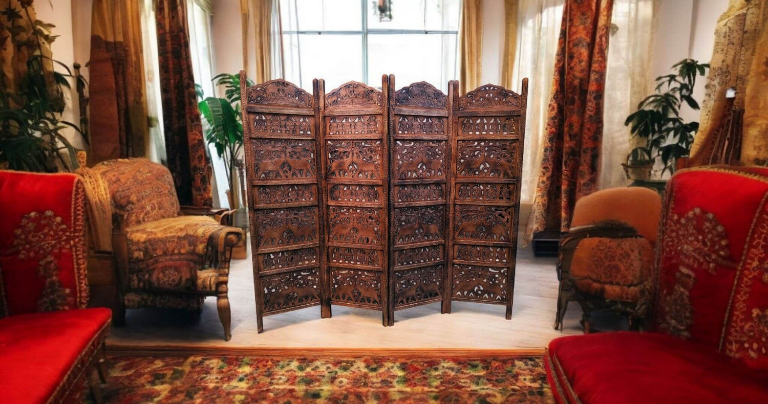 Modern MDF & Mango Partitions